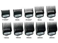 Wahl 3421-100 комплект насадок Premium 10шт пакет 1,5-25mm